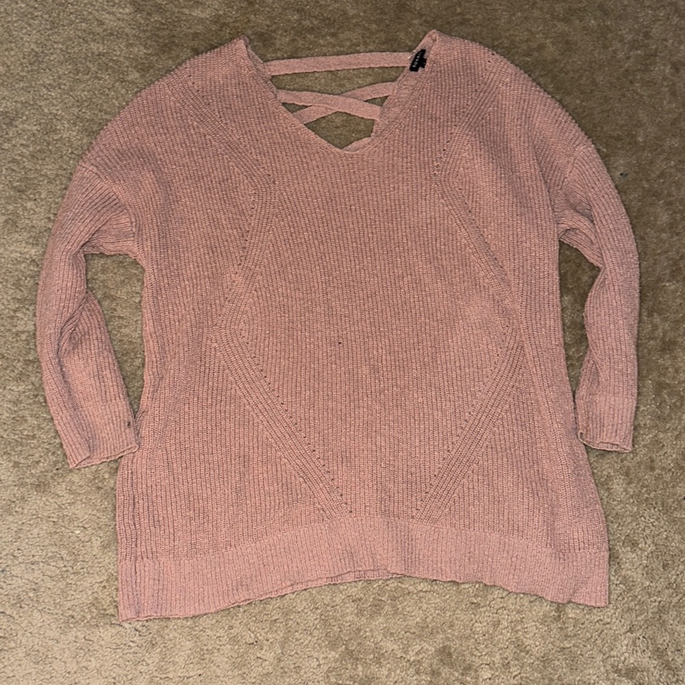 Torrid Dusty Pink Sweater